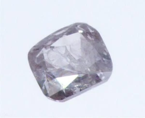 Diamante Rosa Colore Naturale 0,12 Carati Sciolto Certificato GIA Taglio Cuscino - Foto 1 di 3