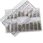 18 Different Sizes Silver Mini Steel Screws For Watch Back Case Or Eyeglasses G