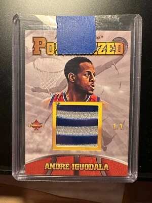 2023 PRESIDENT'S CHOICE POSTERIZED ANDRE IGUODALA JERSEY PATCH 1/1 Nasty Patch🔥 - Image 1 of 2