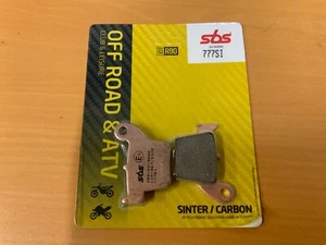 SBS OFF ROAD SINTERED REAR BRAKE PADS TO FIT HONDA CR 125 02-07 - Picture 1 of 4