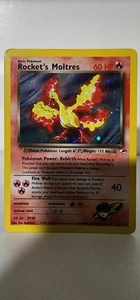 Rocket's Moltres 12/132 Gym Heroes 2000 Rare Holo Pokémon TCG  - Bild 1 von 7
