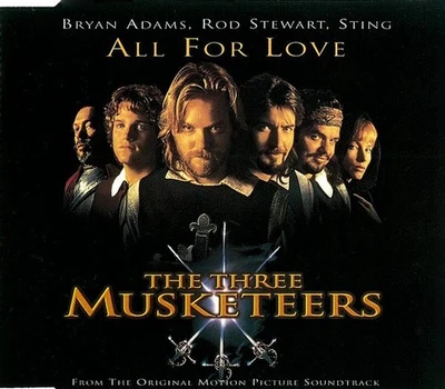 Bryan Adams / Rod Stewart / Sting - All For Love (CD Single 1993) * NEW * - Image 1 of 3