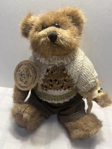 Boyds Bears Edmund T. Bär 12 Zoll Plüsch #9175 Teddy-Bienenstock-Pullover mit Gelenken wird nicht mehr hergestellt - Bild 1 von 16