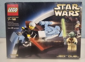 LEGO Star Wars 7103 Jedi Duel 2002 Retired Set Sealed Unopened Box