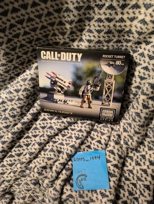 Call of Duty Rocket Turret CNG74 Mega Bloks Collector Construction NEW SEALED - Image 1 of 4