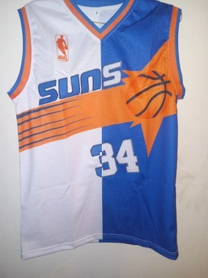 JERSEY PERSONALIZADO CHARLES BARKLEY SPLIT SUNS TALLA PEQUEÑA  Foto 1 de 4
