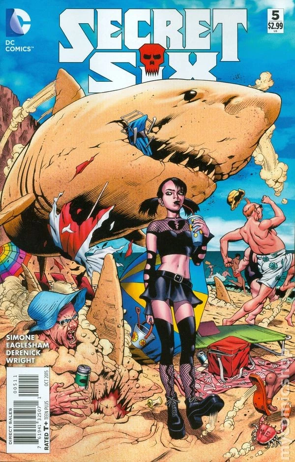 Secret Six #5A Eaglesham VF 2015 Stock Image - Image 1 of 1