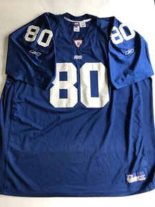 HUGE Vintage Authentic Jeremy Shockey New York Giants Reebok On Field Jersey 58 - Picture 1 of 7