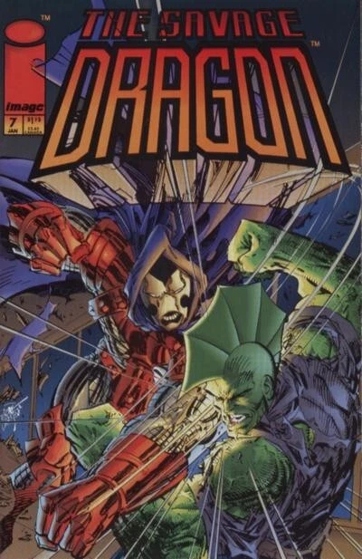 Savage Dragon  #7 VF 8.0 1994  Erik Larsen Cover - Image 1 of 1