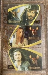 2006 McDonalds Collectible Gift Cards. PIRATES of the CARIBBEAN. New. W/W ship - Picture 1 of 2