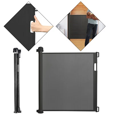 AUFUN Türschutzgitter Absperrgitter Kinder Treppenschutzgitter Schutzgitter Ausziehbar