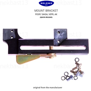 BelOMO Russian bottom scope conversion mount set swap POSP optics sight black - Picture 1 of 4