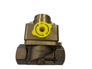 GSR Ventiltechnik 2/2 NC Air Pilot Operated Brass Diaphragm Valve G1/2 - Picture 1 of 3