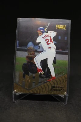 1996 Pinnacle - #278 Manny Ramirez Cleveland Indians - Image 1 of 2