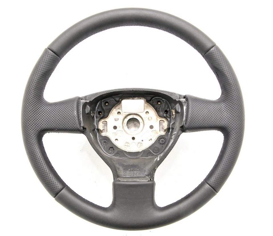 ✅  Lenkrad Lederlenkrad VW Golf V 5  NEU LEDERBEZUG Neu Beziehen - Bild 1 von 3