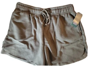 Womens Wild Fable High-Rise Dolphin Shorts Olive Green Size Large - Picture 1 of 3
