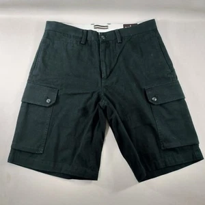Black Brown 1826 Cargo Khaki Shorts Mens Size 32 - Picture 1 of 5