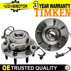 Timken Front Wheel Bearing Hub for Chevy Silverado GMC Sierra 2500 3500 4x4 4wd - Bild 1 von 10