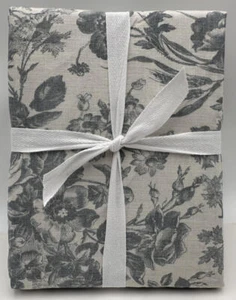 Pottery Barn Sauerampfer Toile King Bettbezug ~ Stahlblau - Bild 1 von 2