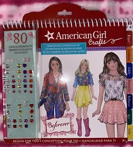 American Girl Puppe Handwerk Mode Skizze Portfolio Set 2016 Kit Addy Julie Kaya - Bild 1 von 9