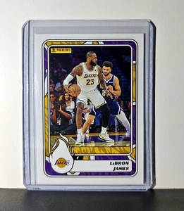 Tarjeta adhesiva LeBron James 2024-25 Panini NBA #34 Los Angeles Lakers - Imagen 1 de 2