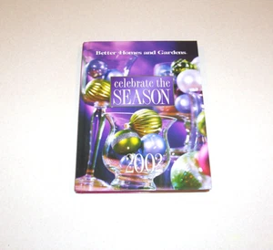 Libro de recetas artesanales de Navidad Better Homes & Gardens "2002 Celebrate the Season" - Imagen 1 de 2