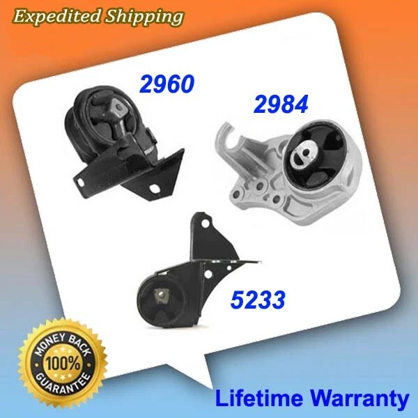 Dodge Grand Caravan 1996-00 transmisión 3,3/3,8 L Montaje 3 PIEZAS 5233 2960 2984 M780 Foto 1 de 4