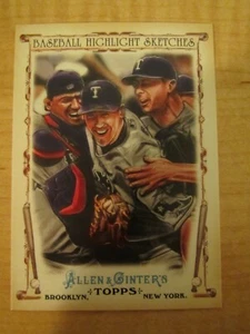 2011 Topps Allen and Ginter The World Champions Sketches Texas Rangers #BHS-17 - Picture 1 of 2