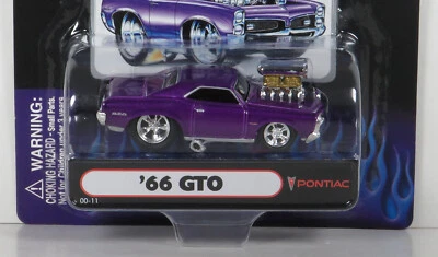Single Logo 1966 Pontiac GTO 66 Purple Goat 00-11 Variation Diecast Car 1:64 T - Image 1 of 4