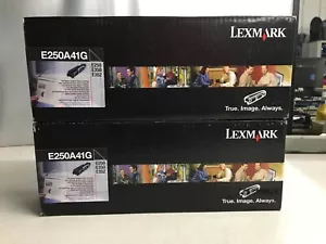 Lexmark E250A41G Black Toner Cartridge - New in Box - Picture 1 of 7