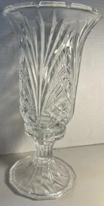 2 Vintage Towle Crystal Hurricane Candle Lamps - Picture 1 of 4