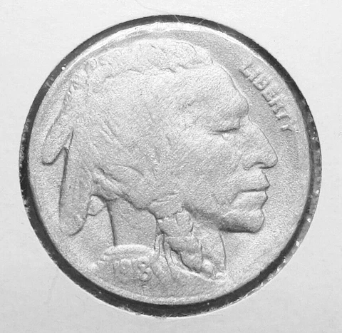 1918D BUFFALO NICKEL - FREE SHIPPING - RN4852 Cover