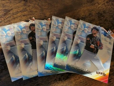 2017 Brandon Belt Bowman Platinum #30   6 Card Lot - Image 1 of 3