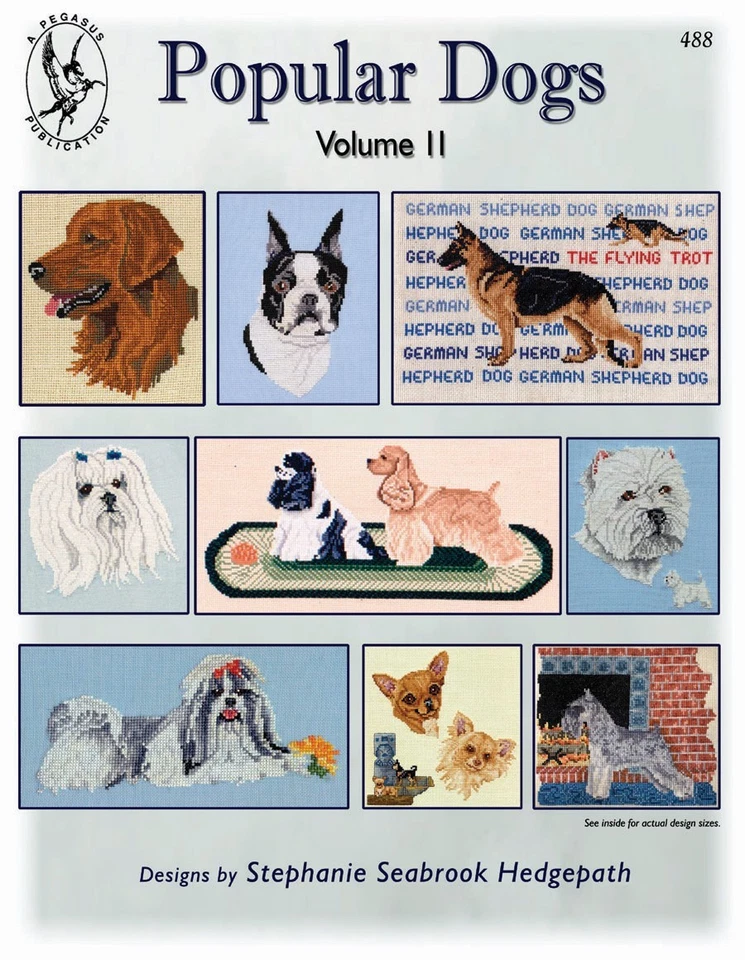 Popular Dogs II Counted Cross Stitch Chart Collection - Image 1 of 1