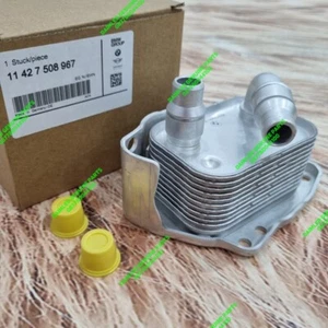 Genuine Oil Cooler Fit For BMW E90 E46 E84 X1 E87 N42 N46 1999-2015 11427508967 - Picture 1 of 5