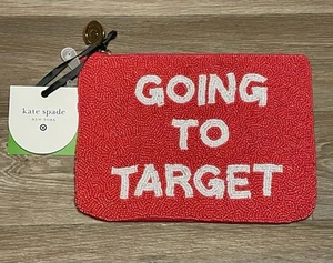 Target X Kate Spade Collab - Going To Target Beaded Clutch Bag - New w/ Tags - Picture 1 of 3
