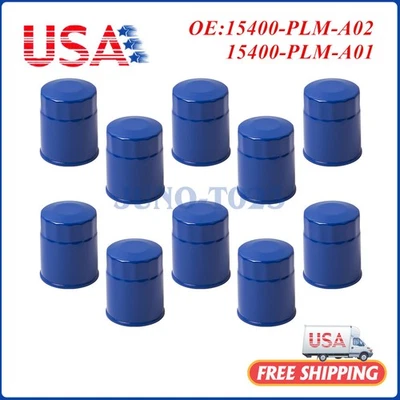 NEW 10 PACK For Honda Acura OE Engine Oil Filter 15400-PLM-A02 15400-PLM-A01 - Изображение 1 из 4
