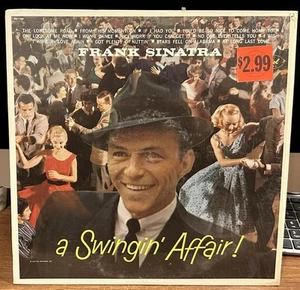 FRANK SINATRA A Swingin’ Affair LP CAPITOL RECORDS SM-11502 In Shrink NM - Imagen 1 de 7