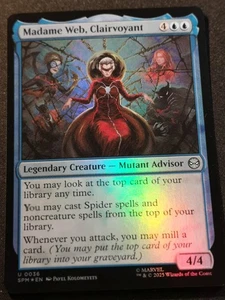 Madame Web, Clairvoyant - Foil - SPM - MTG - EN - NM - 0036 - Picture 1 of 1