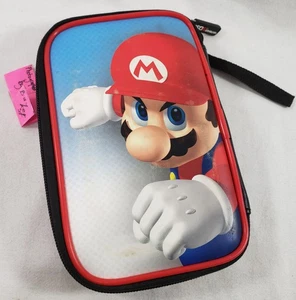 Estuche de Transporte Oficial Nintendo 3DS XL DSi Logo ROJO Mario Face Foam llevar - Imagen 1 de 10