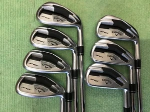 Callaway Apex Iron Set 5-9,Pw,Aw 7pc Flex Regular N.S.PRO 950GH Steel - Picture 1 of 6