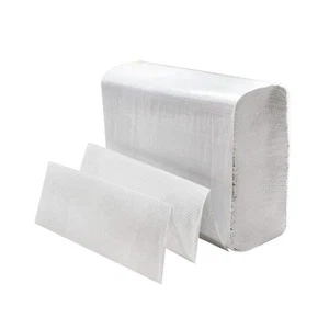 White MultiFold Paper Towels- Pack of 4-250ct. Total 1000 Towels. 9.2 x 9.2 S... - Picture 1 of 1