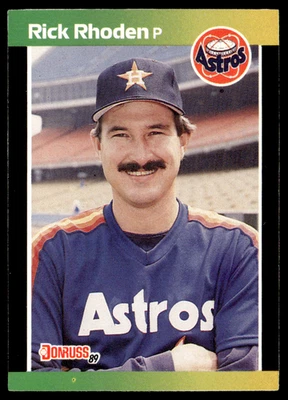 1989 Donruss Traded #T-40 Rick Rhoden Astros - Image 1 of 2