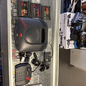 Atari Jaguar Console Bundle w/OEM Controller & Cord 3 Games Bundle Lot