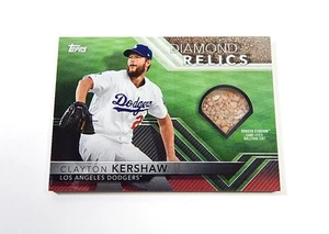 2020 Topps Opening Day Diamond Relics Clayton Kershaw #DR-CB Game Used Dirt - Picture 1 of 2