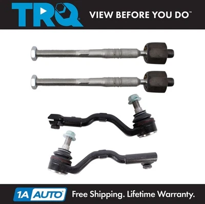 TRQ Tie Rod Set For 2014-2018 BMW X5 2015-2019 X6 - Image 1 of 4