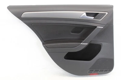2015 - 2017 VW VOLKSWAGEN GOLF SPORTWAGEN REAR LEFT DOOR PANEL / CARD OEM #9629 - Image 1 of 4