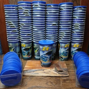 Menge 20 Jeff Gordon 2006 Gedenk NASCAR Pepsi Rennbecher mit Deckel NEU LRG - Bild 1 von 15