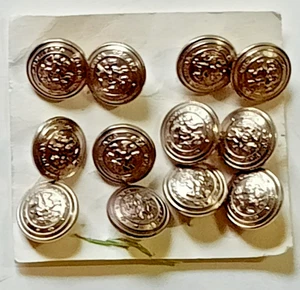 Set of 24 Royal Northumberland Fusiliers silver buttons Quo Fata Vogant 2 cm - Picture 1 of 7