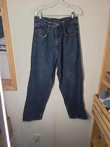 VTG South Pole-Since 1991 RN#82628,Black Tab Men's  Baggy Jeans Size 34 - Picture 1 of 6